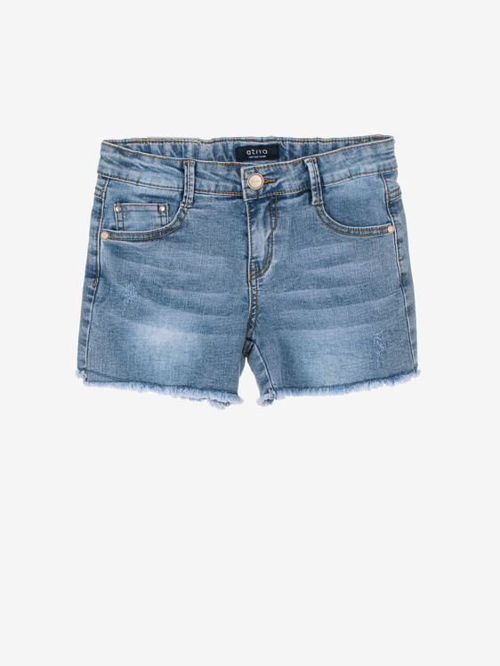 Picture of YX2080 GIRLS JEANS SHORTS